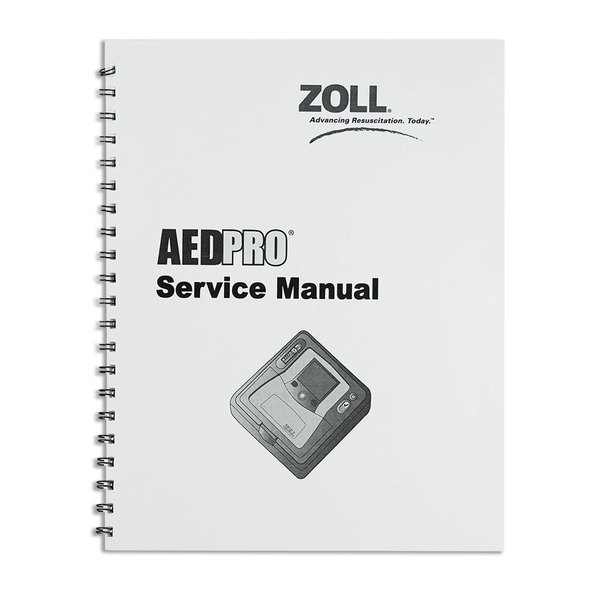 Zoll AED PRO SERVICE MANUAL 9650-0309-01